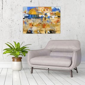 Obraz - Ściana płaczu, Jerozolima, Izrael (70x50 cm)