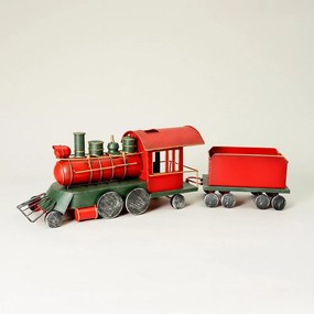 Pociąg z wagonikiem 73x15x21 cm