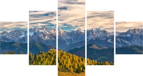 Obraz - panorama górska (125x70 cm)