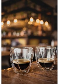 Kubki do cappuccino z podwójną ścianką zestaw 2 szt. 250 ml Cristallo – Vialli Design
