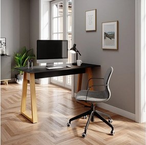 Biurko antracyt 138x60x77 nautica