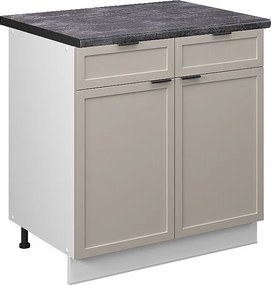 Szafka dolna do kuchni greybeige 80x60x82 fame-line