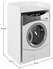 Szafka na pralkę VOJTO, biały