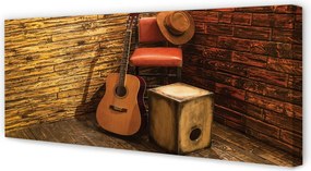 Obraz canvas na ścianę Muzyczny Kącik W Stylu Country