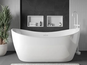 Mexen X-Wall-R półka wnękowa z kołnierzem 45 x 30 cm, biała - 1920453010