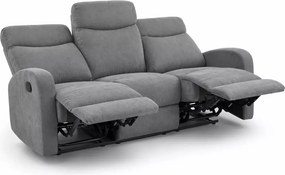 (Wyprzedaż) Sofa Oslon ciemny popiel