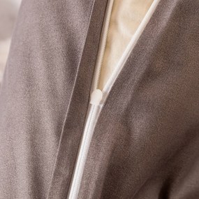 PrzytulneMieszkanie.pl PrzytulneMieszkanie.pl Pościel z mikrofibry FLARISSE szara Rozmiar pościeli: 70 x 80 cm | 140 x 200 cm