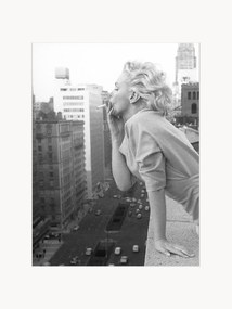 Oprawiony druk cyfrowy Marilyn At The Ambassador Hotel New York