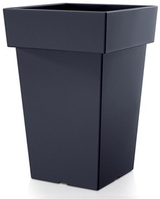 Donica Lofly Square  23,4 x 23,4 x 35,6 cm antracyt PROSPERPLAST