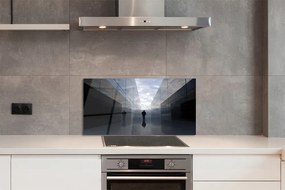 Panel Szklany Niebo w Lustrzanym Odbiciu