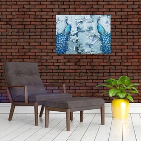 Obraz pawi (70x50 cm)