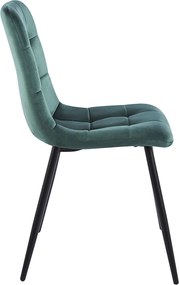 Zestaw 4 Krzese Stuhl Aksamitne