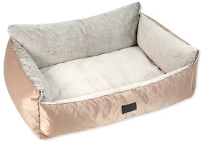 Legowisko dla psów w kolorze złota 100x70 cm Dog Fantasy Lux Platinum – Plaček Pet Products