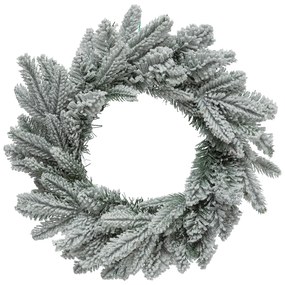 Wieniec świąteczny, gałązki choinki ze śniegiem, Ø 40 cm
