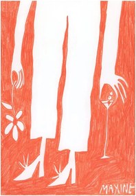 Plakat 30x40 cm Sunday at Five – Maxine McCrann – The Poster Club