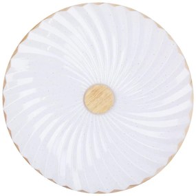 Biała lampa sufitowa LED 38x38 cm Lemo – Candellux Lighting