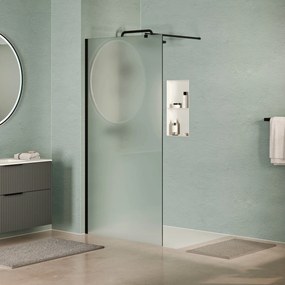 Walk-In Dusche EIRA - Milchglas 8 mm und 10 mm