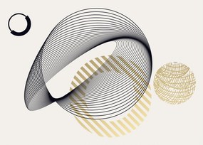 Obraz - Kształty geometryczne N⁰3 (70x50 cm)