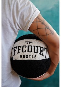Poduszka dekoracyjna z materiału bouclé ø 25 cm Basketball – Mioli Decor