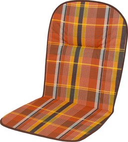 Doppler SPOT 24 - wysoka poduszka na plastikowe krzesło z wysokim oparciem