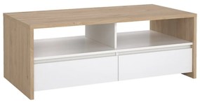 Biało-naturalny stolik 60x120 cm Next – Tvilum