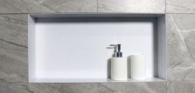 Półka wnękowa ścienna ze stali nierdzewnej BS603010