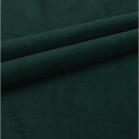 PROMOCJA Rozkładany dwustronny zestaw wypoczynkowy w kształcie L SILVIANO 230x140 cm, ciemnozielony II jakość