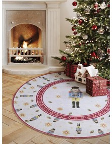 Czerwony okrągły dywan ze świątecznym motywem ø 160 cm Toy's Delight Nutcracker – Villeroy&amp;Boch