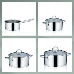 Kela Zestaw naczyń CAILIN, stal nierdzewna, 7 szt.