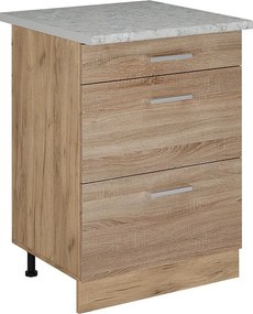 Szafka dolna do kuchni sonoma 60x60x81.6 r-line