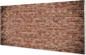 Szkło do Kuchni na Ścianę Klasyczna Cegła Vintage