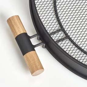 Taca metalowa z uchwytami, struktura siatki, Ø 48 cm, ZELLER