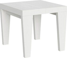 Stół rozkładany 90/246x90 cm Spimbo frassino biała
