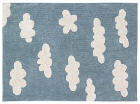 Dywan dziecięcy CLOUDS VINTAGE AZUL 120x160 niebieski LORENA CANALS