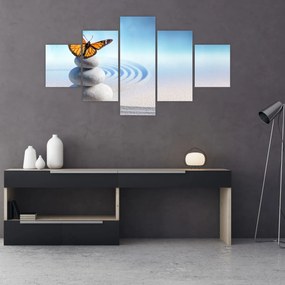 Obraz - Ogród zen (125x70 cm)
