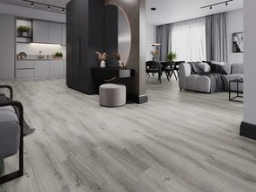 Mexen Harrison próbka paneli winylowych SPC 6,5 mm, podkład IXPE 1,5 mm, 4 V-Fuga, Dąb - F1044-S
