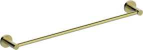 Luisa wieszak na ręczniki 1 pręt szczotkowane złoto - Essebagno