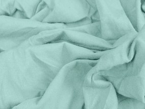 PrzytulneMieszkanie.pl Prześcieradło jersey EXCLUSIVE mentol 140x200 cm