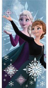 Bawełniany ręcznik dziecięcy 70x140 cm Frozen "Snowflake" – Jerry Fabrics