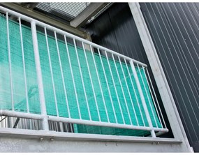 Zielona plastikowa osłona balkonowa 500x90 cm – Garden Pleasure