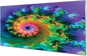 Panel szklany do Kuchni Modernistyczny Wzór Geometryczny