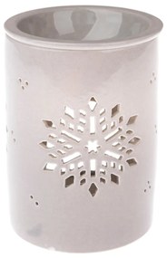 Szary porcelanowy kominek zapachowy Dakls, wys. 12,2 cm
