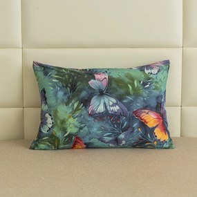 Dekoracyjna poszewka na poduszkę COLORFUL BUTTERFLY 50x70 cm, kolorowy