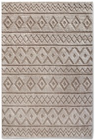 Dywan nowoczesny Gallery 3D  Boho beżowy 160 cm x 235 cm