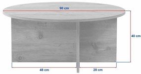 Stolik konferencyjny Soleil Travertine