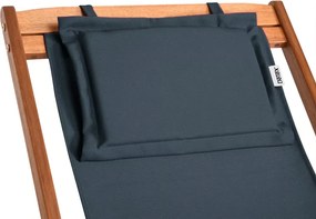 Leżak ogrodowy SIENA, 94x60x94cm, antracytowa Jurhan