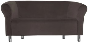 Sofa Milo MG05 brąz nogi chrom