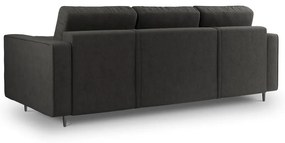 Ciemnoszara rozkładana sofa Milo Casa Santo