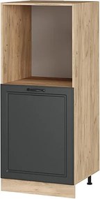 Szafka kuchenna antracytowy domek wiejski 60x57x143 r-line