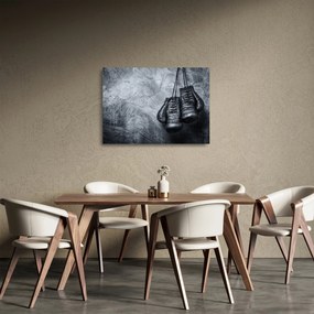 Obraz na szkle - Rękawice bokserskie (70x50 cm)